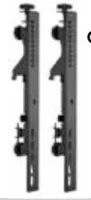 Peerless-av trv-t400 настенно-потолочные модульные наколнные  алаптеры для дисплеев до 50 кг регулируемый наклон вперед на 20° с шагом 5°