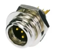 Rean RT5MP панельный разъем mini XLR male, 5 контактов