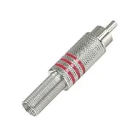 Qtex SK002-RP-Z-RED- Разъем RCA, под пайку