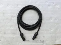 STAGE4 LightLink TR5 Коммутационный кабель питания с разъемами для светильников серии BARTONE / Разъемы: TR-1 Power in (SAC3MX), TR-1 Power out (SAC3FX) / Длина 5 м / Сечение кабеля: 3x2,5 мм2 / Диаметр: 9,8 мм / IP65 /  Сила тока: 16А / Вес нетто: 0,9 кг