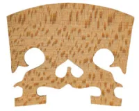 Violin bridge Aubert De Luxe Baroque V4TBR8L - Подставка наилучшего качества De Luxe для скрипки, покрытая специальным составом. Дизайн "Барокко"