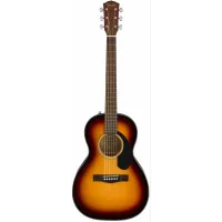 FENDER CP-60S 3TS Акустическая гитара парлор, топ массив ели, цвет 3 цв. санберст
