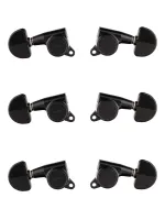 SG381-20-B-L3+R3 Колки для гитары 3+3, черные, Gotoh