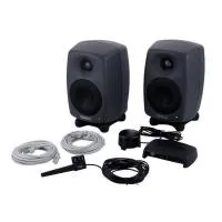 Genelec 8320apm-pack комплект из двух мониторов 8320apm, glm и регулятора 9310bm, тёмно-серый