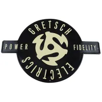 GRETSCH GRETSCH ELECTRICS PandF TIN SIGN значок