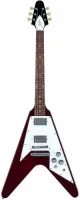 Electric guitar Tokai FV47-CH - Электрогитара серии Traditional дизайна Flying V с корпусом из липы, с грифом из клена с накладкой из палисандра. Цвет CH - вишневый.