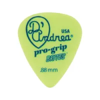 D'Andrea TPGB351 .88MH - Медиатор гитарный, Материал: делрин, Толщина: 0.88 мм, Жёсткость: средне-жёсткий, Серия: Pro Grip Brites, Форма: стандартная,