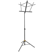 Hercules BS020BB Пюпитр складной 545x355мм, высота: 650-1080мм, 1,1 кг с чехлом