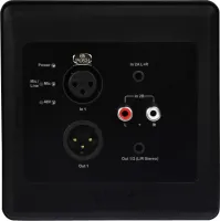 XILICA R22-WP-M Панель аудио измерений с двойными 2in/ 2out разъемами  Dante, XLR RCA MINI