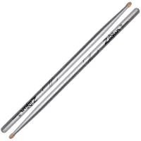 ZILDJIAN Z5ACS 5A CHROMA SILVER (METALLIC PAINT) барабанные палочки, цвет серебристый металлик