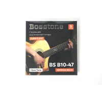 Bosstone Clear Tone BS B10-47 Струны для акустической гитары бронза 80/20 калибр 0.010-0.047