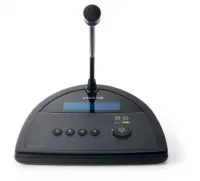 Biamp Vocia DS-4 - Настольная пейджинговая станция с цифровой клавиатурой на 4 сценария. Работа по протоколу CobraNet®. Встроенный DSP процессор. Память для записи сообщения. Назначение 4 гонгов для различных приоритетов. Контроль работоспособности. Порт