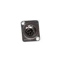 AVCLINK C6MD-LX Разъем XLR панельный, 6 контактов, штекер, тип-D