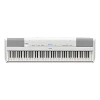 Yamaha p-525wh  портативное цифровое пианино, 88 клавиш, 256 полифония, 542 тембра, вес 22 кг