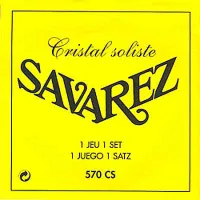 Savarez 570CS Cristal Soliste Yellow very high tension струны для кл. гитары нейлон