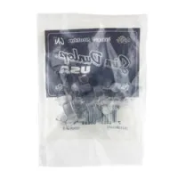 Dunlop 9033r plastic fingerpick clear 12pack  когти, жесткие, прозрачные, 12 шт.