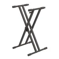 ECO KS080 Black Усиленная X-cтойка под клавишные инструменты. высота: 36-99см, максимальная нагрузка: 100кг, цвет: черный, вес: 4.5kg, 1шт. в кор: 51*8,5*103см. 4шт в коробке размером  101x29,5x23см