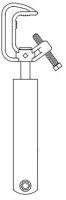 ETC Hanging Bracket Kit (set of two 11 fixtures) CE Набор струбцин для подвеса приборов.