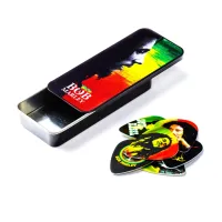 BOB-PT02H Bob Marley Rasta Медиаторы 6шт, толстые, в коробочке, Dunlop