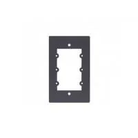 Рамка Kramer Electronics [FRAME-1G/US(B)] типоразмер USA 1G (для трех модулей-вставок); цвет черный