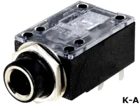 Lumberg LUM-KLBRSS3 Разъем стерео гнездо панельное 6.3 MM JACK HOOK