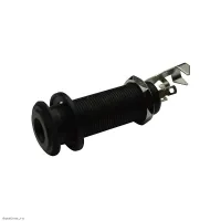 PAXPHIL LJ-20/2P-BK Разъем 1/4" для электрогитары