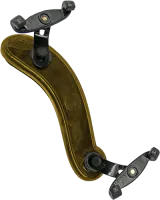 0 violin shoulder rest Viva Flex 80FMT6 - 1/4-1/2 violin shoulder rest with comfortable transparent shoulder support, with foldable black forks and swivel end members. Yellow