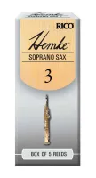 RHKP5SSX300 Hemke Трости для саксофона сопрано, размер 3.0, 5шт, Rico