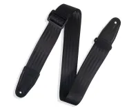 M8SB-BLK Classics Series Ремень для гитары, черный, Levy's