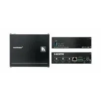 Kramer [kds-10] кодер/декодер и передатчик/приемник в/из сети ethernet сигнала hdmi c эмбедированием/деэмбедированием аудио; поддержка 4k@60 гц 4:4:4 в однопотоковом режиме,  4k@60 гц 4:2:0 в двухпотоковом режиме, h.264/h.265