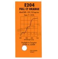 # 204 Full CT Orange, светофильтр, рулон 1.22 х 7.62 м -
