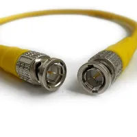 12G SDI BNC-BNC (mob) (yellow) 0,2 метра мобильный/сценический кабель (желтый) GS-PRO
