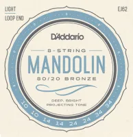 Комплект струн для мандолины D'Addario EJ62