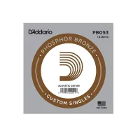 D'ADDARIO PB053 - Струна одиночная для акустической гитары