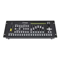 ESTRADA PRO PILOT 2000 Программируемый контроллер для управления световыми приборами в протоколе DMX-512 способный управлять до 40 световых приборов до 36 каналов максимум, в общей сложности до 512 DMX-каналов с синхронизацией по МIDI, SMPTE, RS 232.