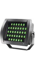 DTS DELTA 8 HEAD FC Black Архитектурный прожектор - колорченджер: 36 x Full Colour (RGBW) LEDs<br> индекс цветопередачи CRI > 90<br> 11.088 Lum,  оптика 10 ‘, 10 DMX каналов, 250 Вт,  IP65, 337*459*154 mm, 9 kg