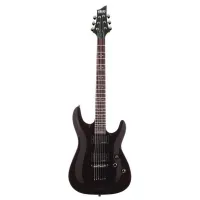 Schecter DEMON-7 MBK Гитара электрическая, 7 струн, корпус липа, гриф клен, лады 24X Jumbo, звукосн