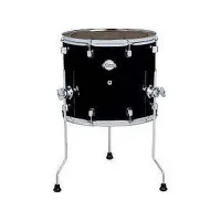 DDRUM D2 FT 14X14 MB - напольный том 14Х14' , цвет Midnight Black , серия D2