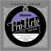 3 басовых струны для классической гитары D'Addario Pro-Arté SCX-3B