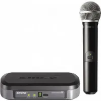 SHURE PG24E/PG58 K6E 606 - 618 MHz двухантенная 'вокальная' радиосистема с капсюлем динамического микрофона PG58