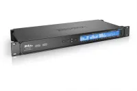 MOTU 24Ao - 24x48 интерфейс, микшер, цифро-аналоговый конвертер, USB 2.0, RACK (1U), AVB Ethernet, 24 аналоговых выхода 3x DB-25 D-sub and 6x 12-pin Phoenix, 48 цифровых оптических I/O, Word Clock I/O, 324 x 24 pixel LCD