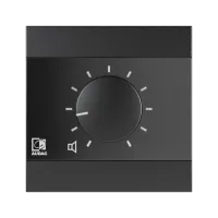 AUDAC WP200/B Регулятор громкости стандарта 80 x 80 мм Цвет: Чёрный.