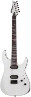 SCHECTER REAPER-6 CUSTOM GLOSS WHITE - электрогитара, 24 лада, корпус: африканский махагон, гриф: венге со вставками из углеводородного волокна, накладка: черное дерево, вклееный, звукосниматели: HH Schecter USA San Andreas, регулировки 1х громкость, 1х т