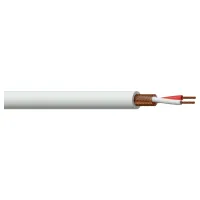 Procab MC105W- Кабель микрофонный 2x0,125 кв.мм, белый