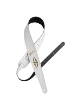 GIBSON The Split-Diamond, White ремень для гитары, цвет белый