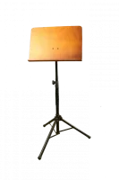 LK-340B-1 Пюпитр складной, цельный планшет, высота 0,65 - 1,4 метра, вес 2,8, с хромированными ногами