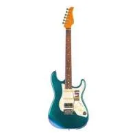Mooer gtrs s800 aurora blue  электрогитара со встроенным процессором, hss, палисандр, цвет хаме