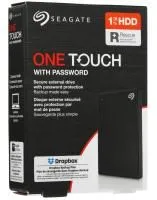 Внешний жесткий диск Seagate One Touch STKY1000400 1TB 2.5" USB 3.2 Gen1 Type-A Black