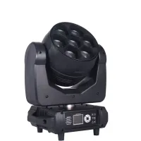 LG-15403 светодиодный прибор полного вращения B-eye Zoom Wash с вращением линз, 7х40 Вт RGBW LED Osram, зум 5°-60°, 23/35/51 канал DMX, RDM, 3 режима, Lexor
