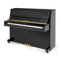 SCHULZE POLLMANN A 112 Black Gloss Пианино акустическое черное полированное высота 112 см